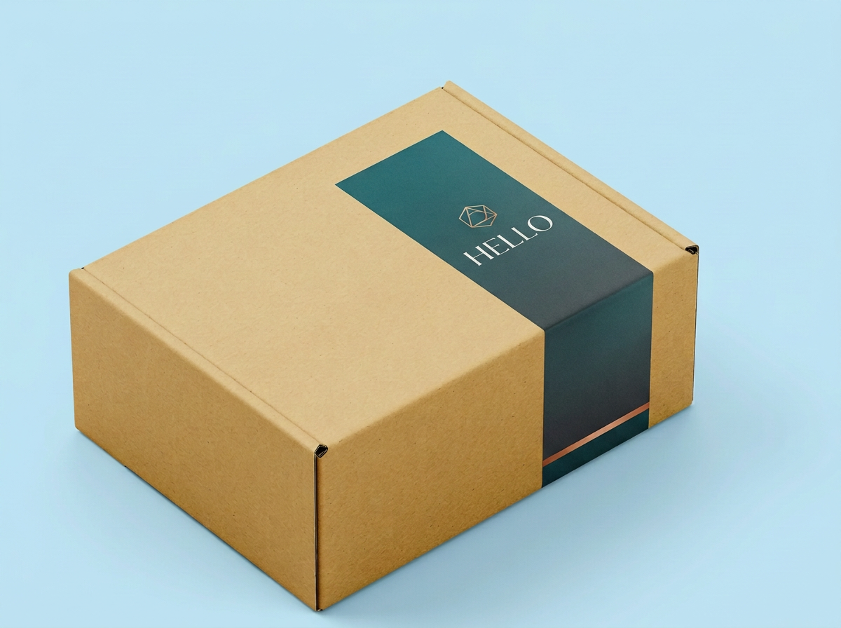 Super Strong A4 Mailing Box + Sticker